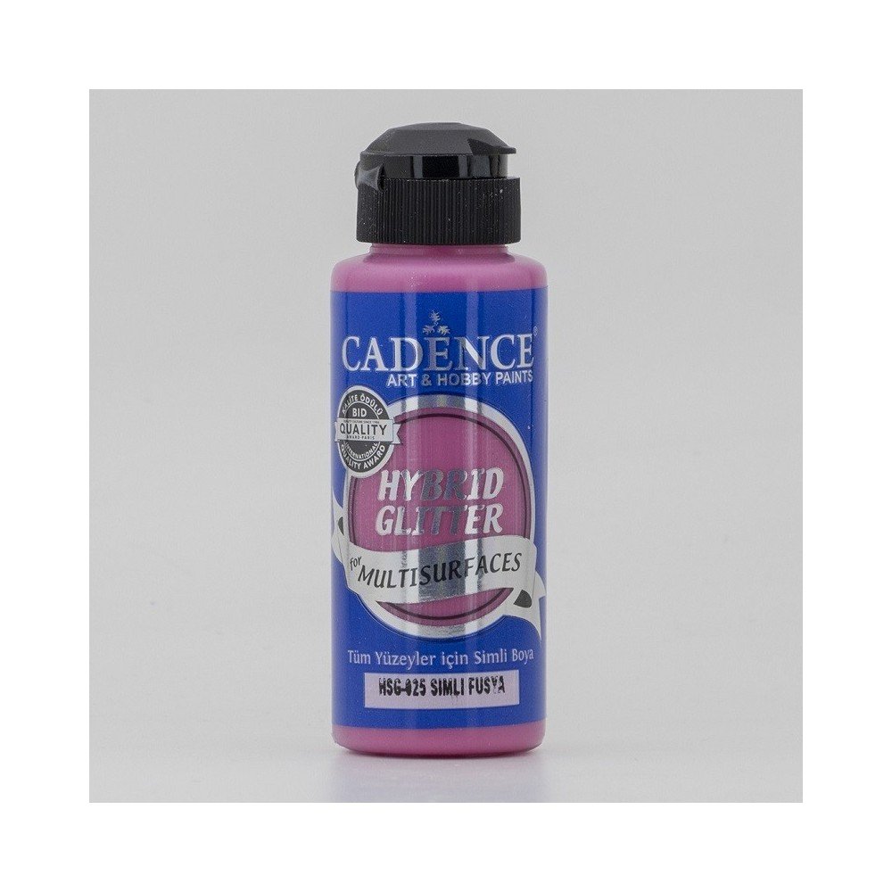 Υβριδικό ακρυλικό γκλίτερ fuchsia 120 ml