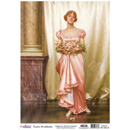 Deluxe elegance woman collection 30X42 EW006