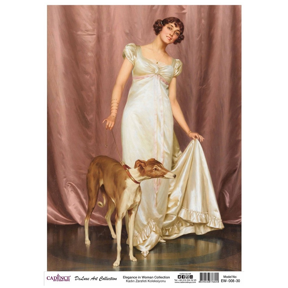 Deluxe elegance woman collection 30X42 EW008