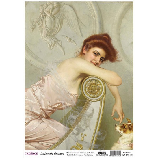 Deluxe historical woman collection 30X42 HW010