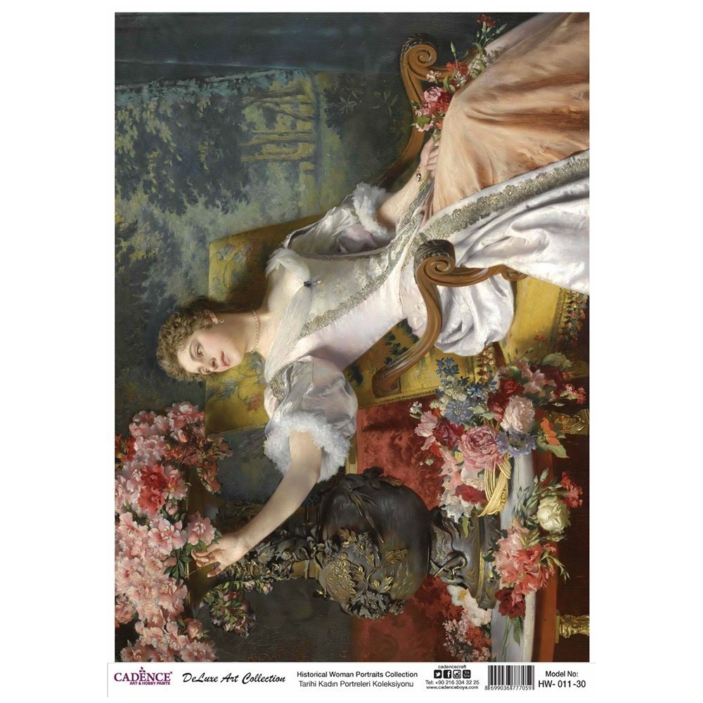 Deluxe historical woman collection 90X125 HWL011