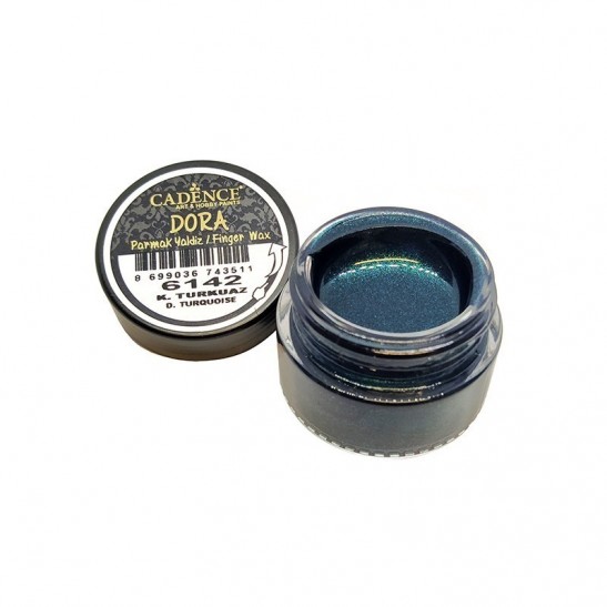 Dora wax dark turquoise