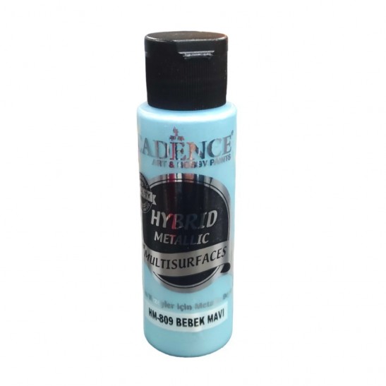 Υβριδικό μεταλλικό χρώμα baby blue 70 ml