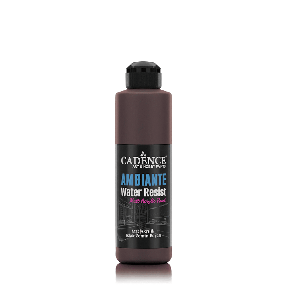 Ambiente water resist matt Dark brown 250 ml AW18