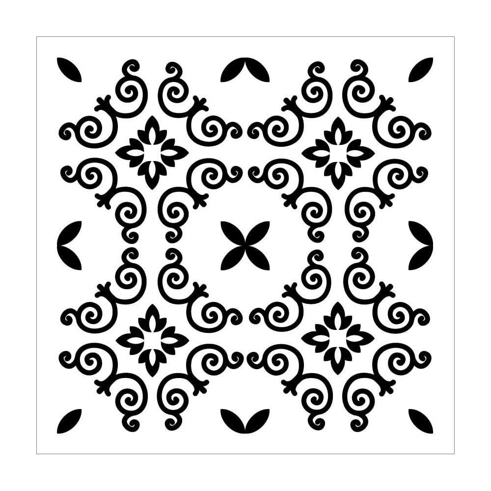 Tiles stencil 30X30 εκ TCS012