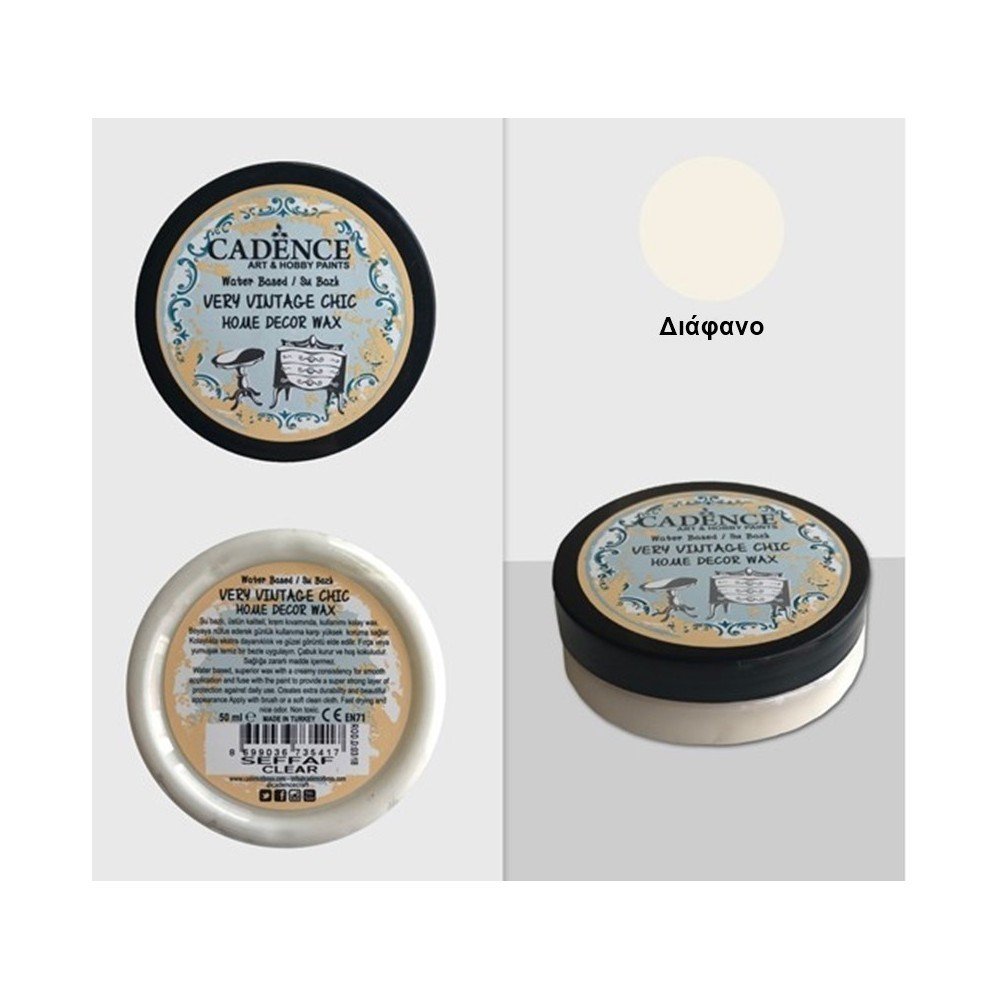 Very vintage chic wax (κερί παλαίωσης διάφανο) 150 ml