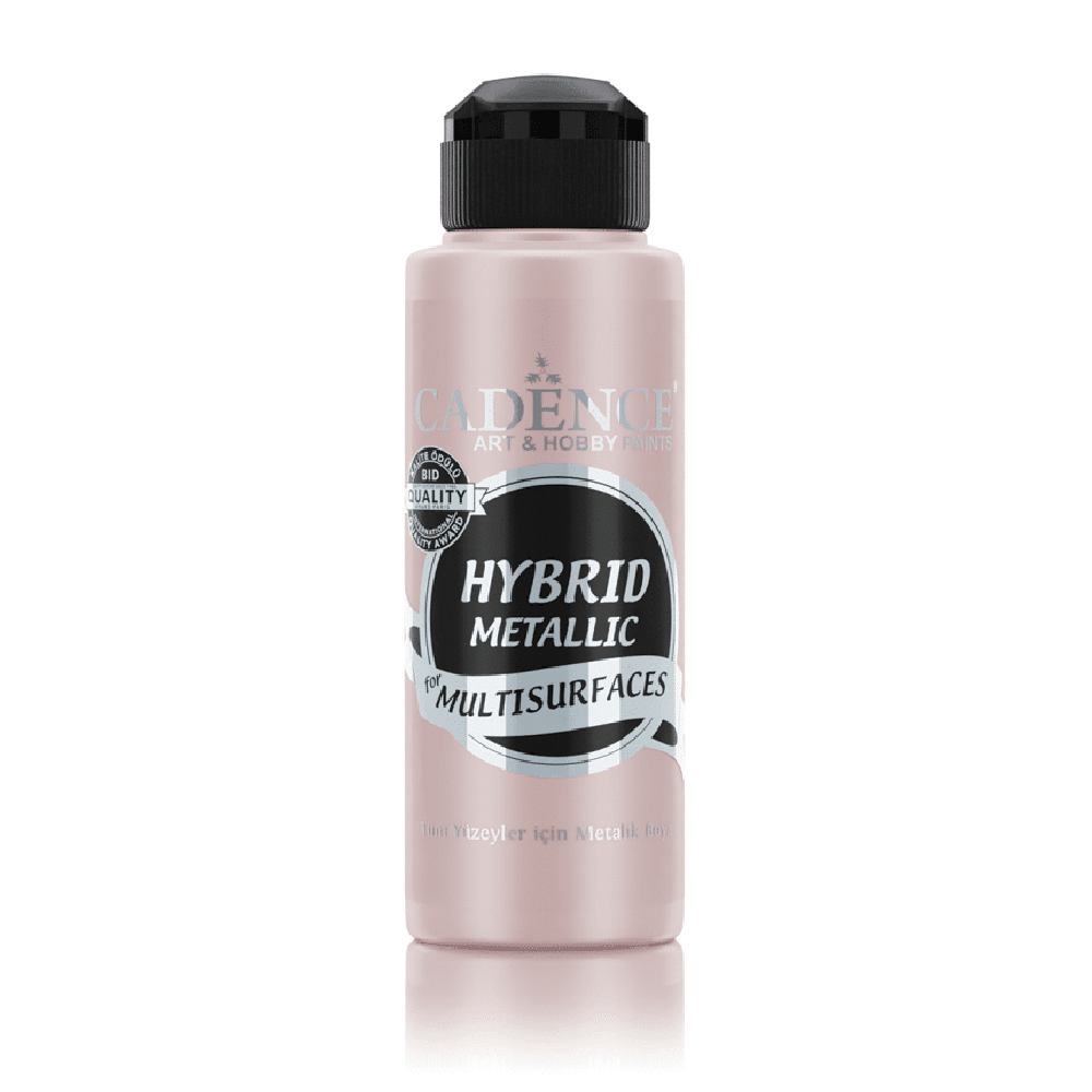 Υβριδικό μεταλλικό χρώμα baby pink 120 ml