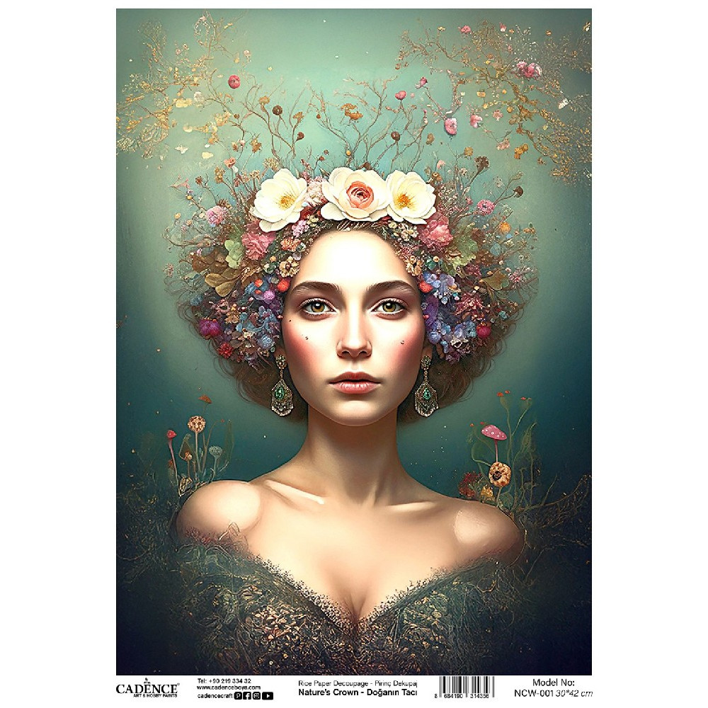 Ριζόχαρτο Cadence 30X42 cm - NCW001