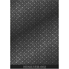 Home decor RubOn transfer silver 30X42 HDS002