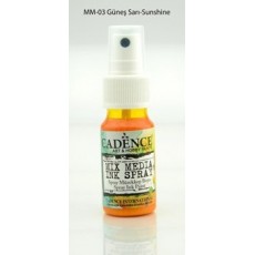 Mix media Spray ink - Sunshine 25 ml