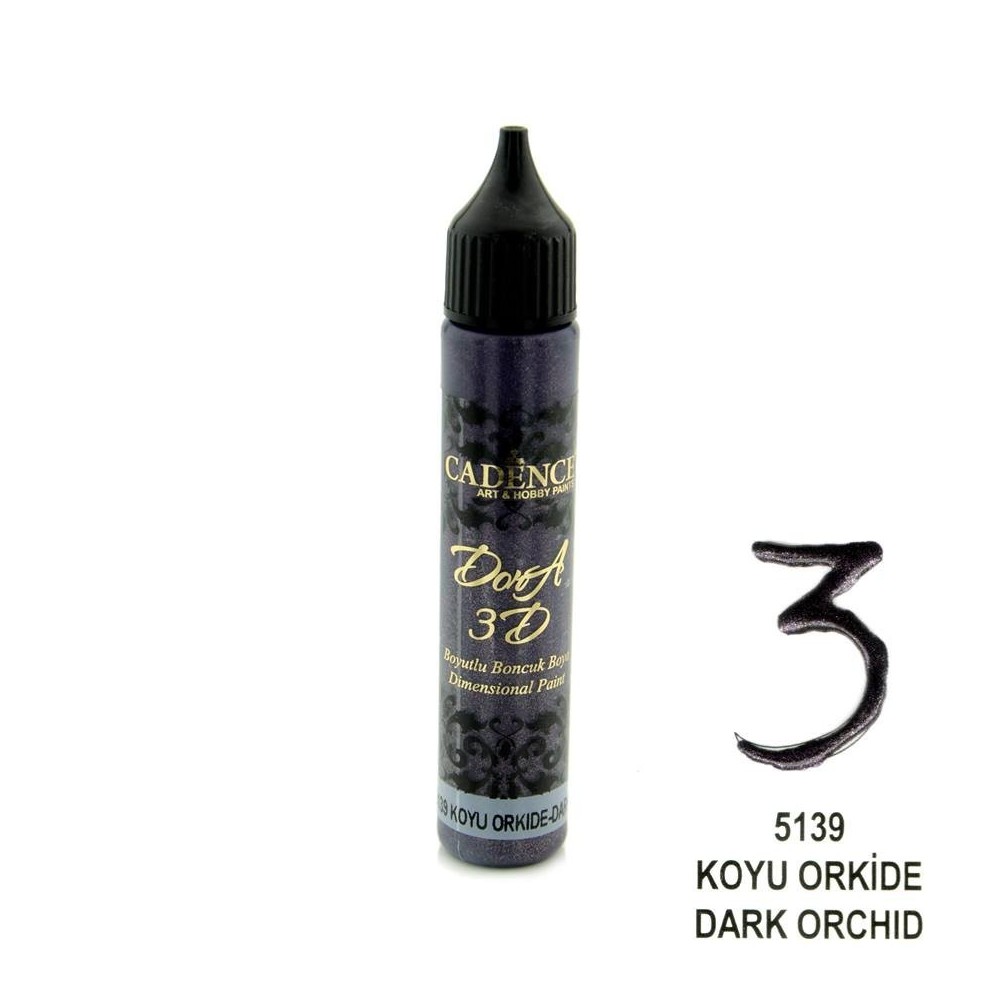 Περιγράμματα Dora 3D - Dark Orchid 25 ml