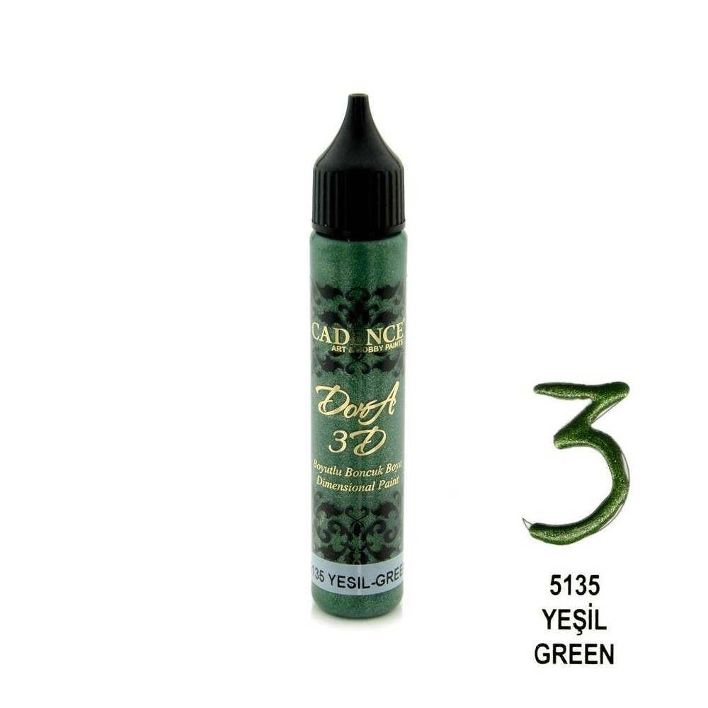 Περιγράμματα Dora 3D - Green 25 ml