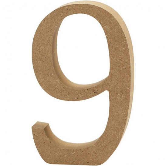 Ξύλινο Γράμμα 8cm - 9