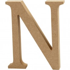 Ξύλινο Γράμμα 8cm - N