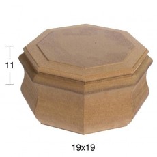Οκτάγωνο κουτί 19Χ19Χ11