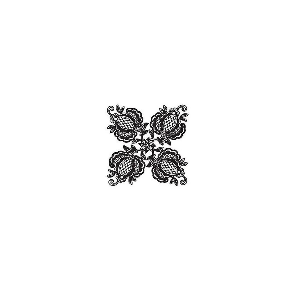 Lace Μαύρο 17X25