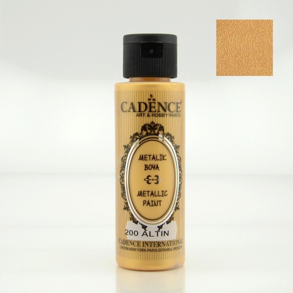 200 gold metallic paint 70 ml