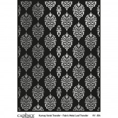 Fabric metal leaf transfer 30X42