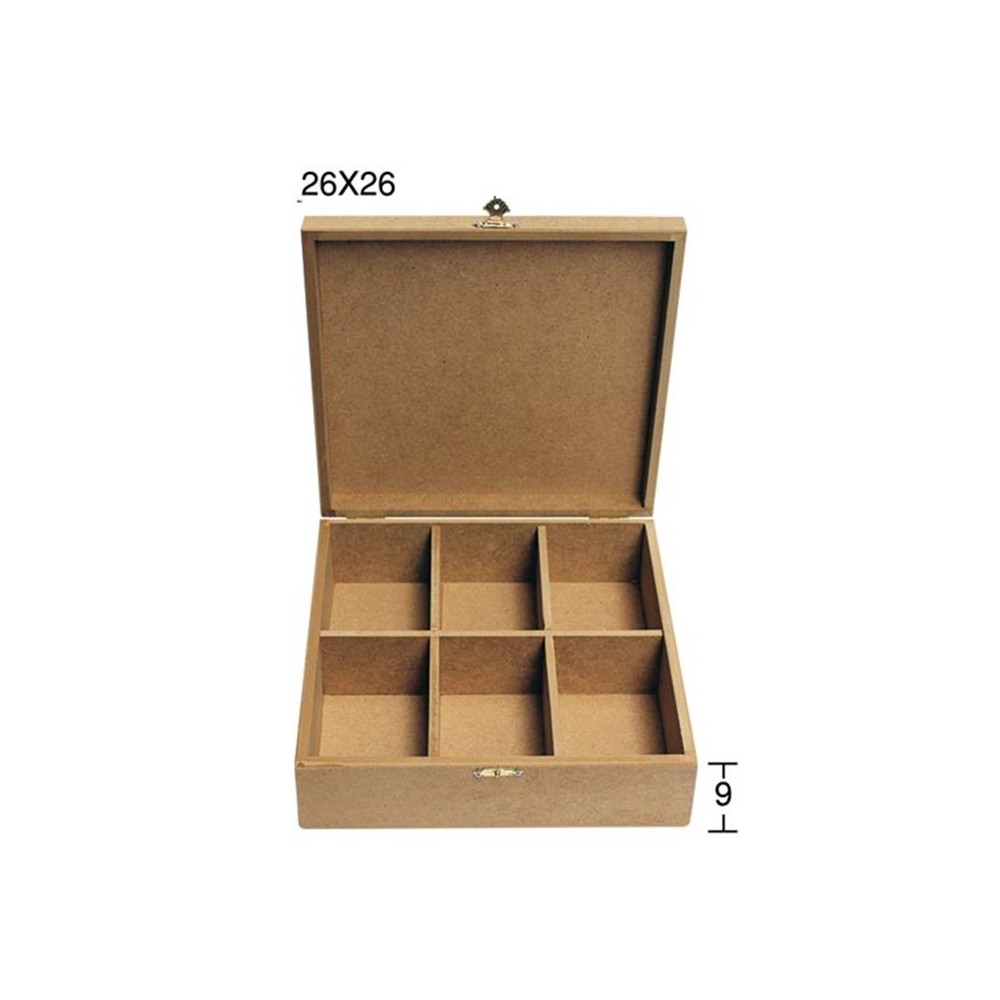 Κουτί τετράγωνο 29X29X9