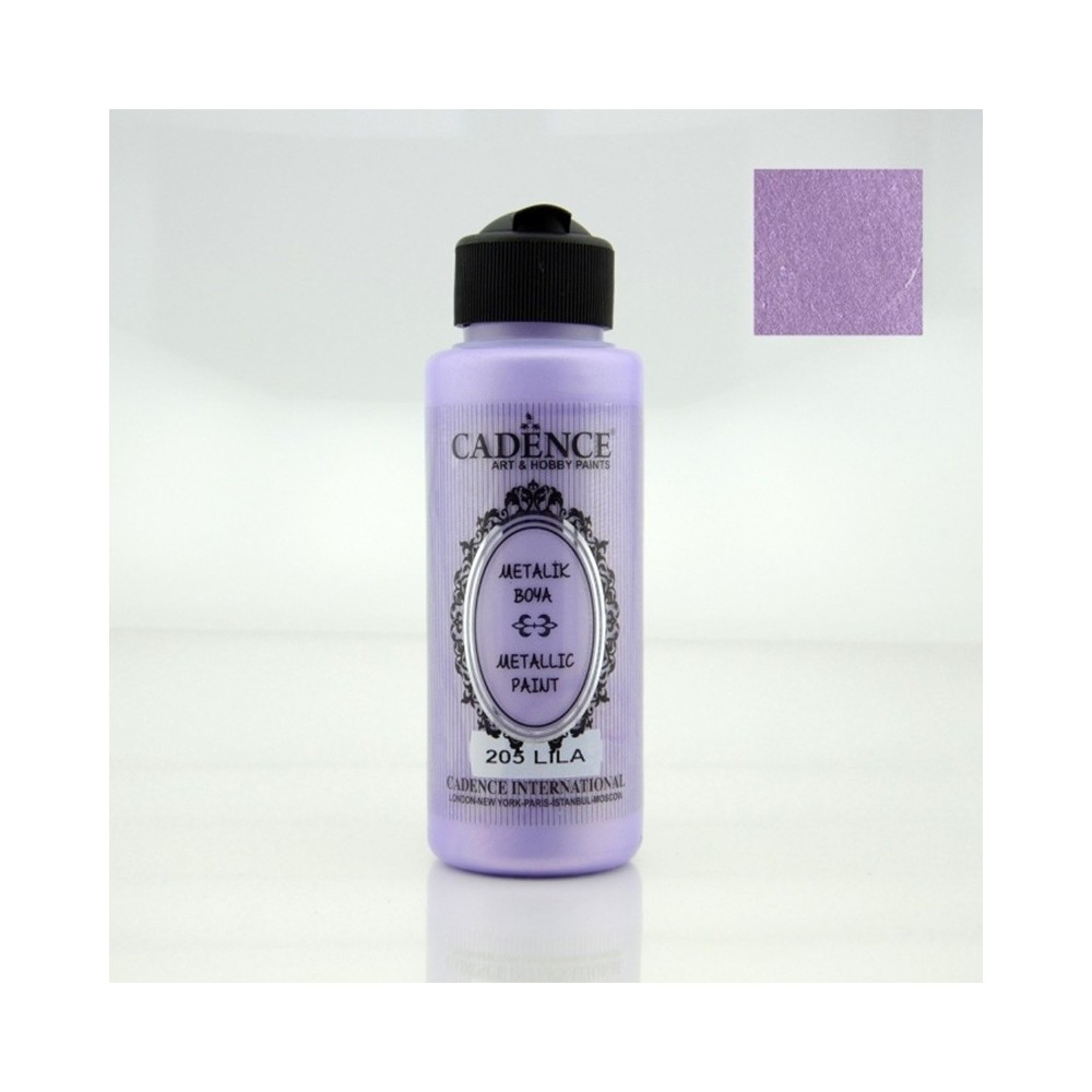 Μεταλλικό χρώμα 120ml Lilac