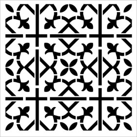 Tiles stencil collection 30X30 εκ. (πλακάκια)